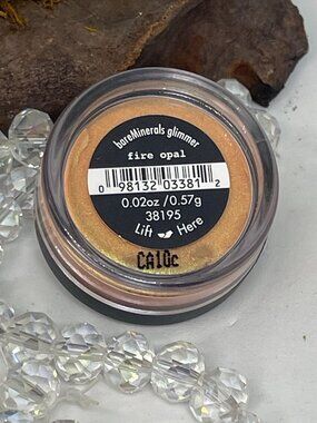 Bare Minerals Glimmer Eyeshadow - Fire Opal - .02 oz Full Size - New